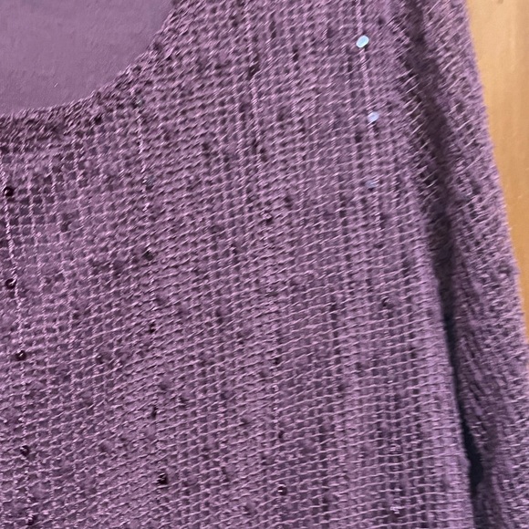 Indigo Soul purple women’s top.        B9 - Picture 6 of 10